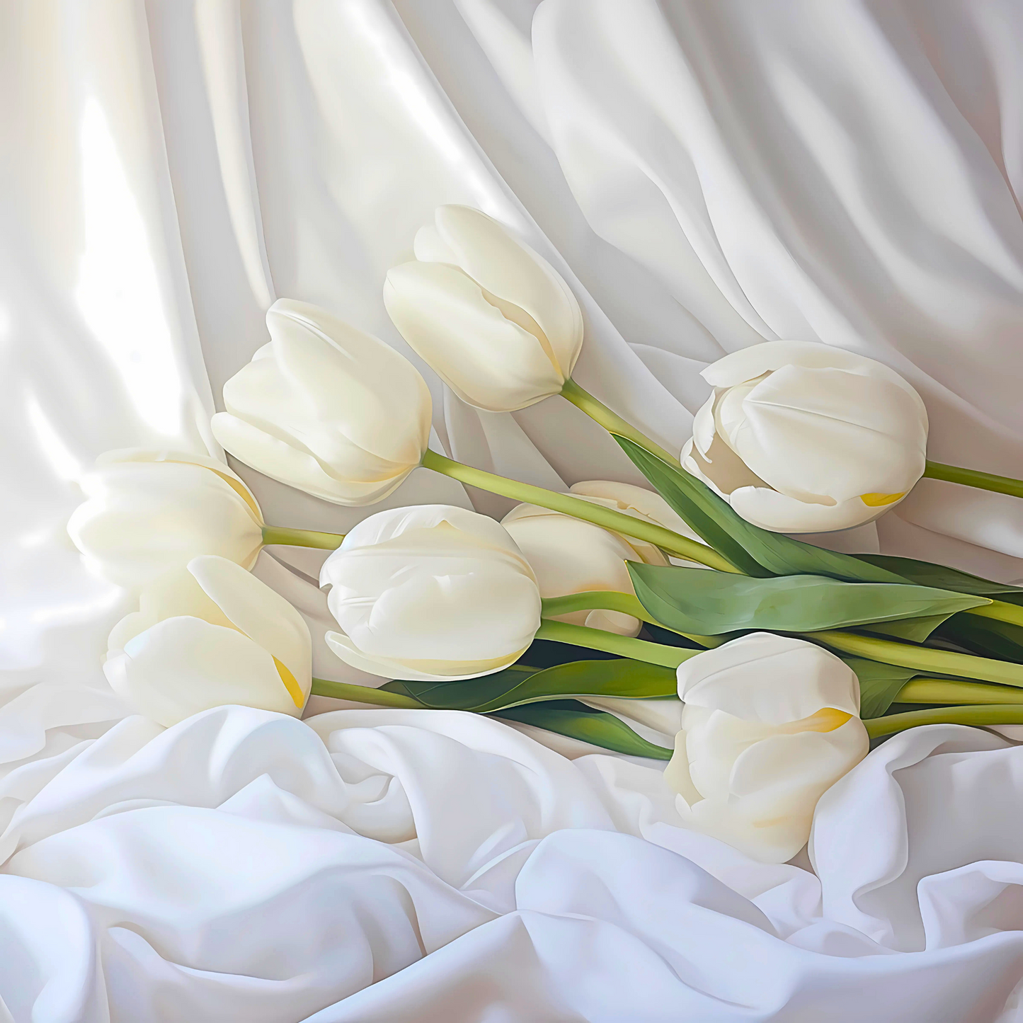 Tulip White Prince (White) Bulb